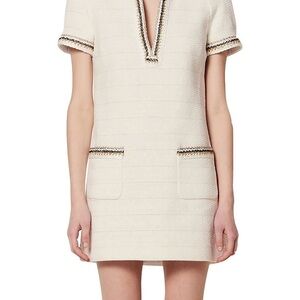 Sandro Paris Tweed Josepha Braided Mini